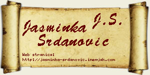 Jasminka Srdanović vizit kartica